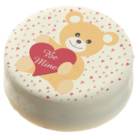 Teddy Bear "Be Mine" Chocolate Covered Oreos | Zazzle