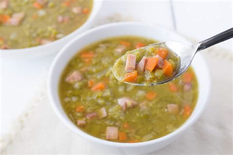 Leftover Ham And Split Pea Soup Culinary Ginger