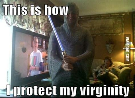 This Is How I Protect My Virginity 9gag