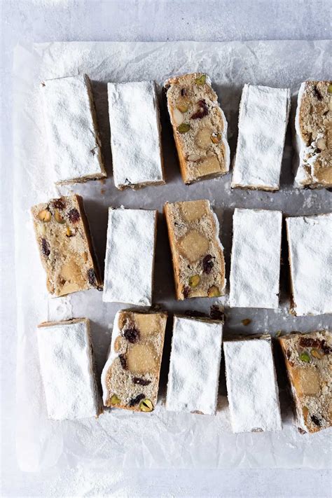 Vegan Stollen Bars Domestic Gothess