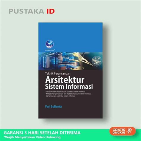 Jual Buku Teknik Perancangan Arsitektur Sistem Informasi Di Seller Buku