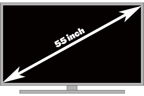 55 Inch TV Dimensions | Width, Height, Depth - ColorViewFinder