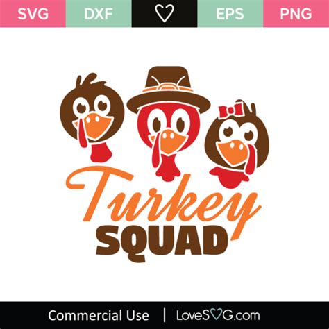 Turkey Thanksgiving Svg Cut File