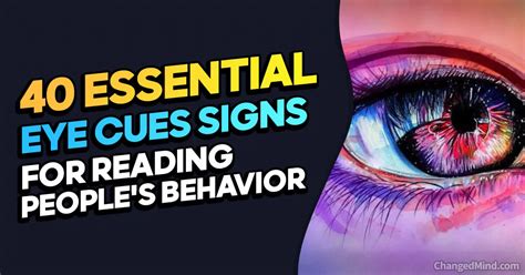 Decoding Eye Body Language: 40 Essential Eye Cues & Signs