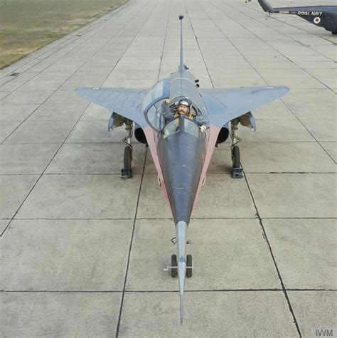 The Bac 221 Wg774 Experimental Supersonic Aircraft Nose On Bristol