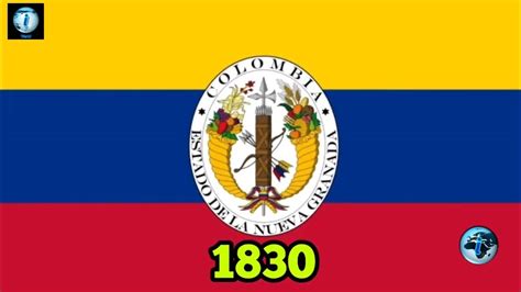 Historical Flags Of Colombia Youtube