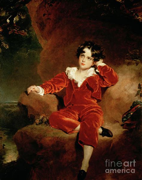 Master Charles William Lambton Painting By Sir Thomas Lawrence