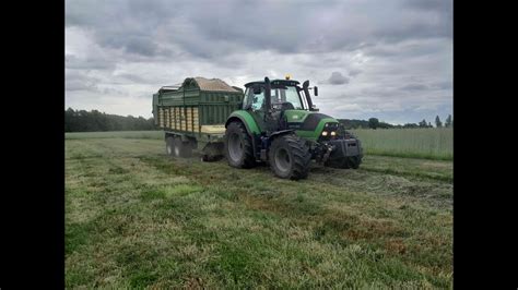 Sianokiszonka Xdeutz Fahr John Deere Renault W Akcji By Gr