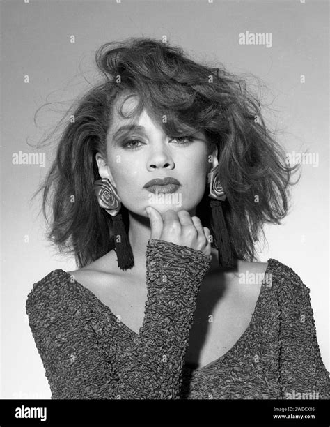 Vanessa Williams Poses For A Portrait Circa 1986 In Los Angeles California Credit Harry