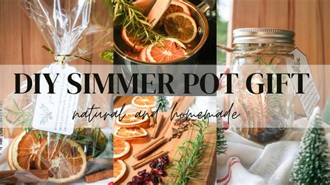 Diy Simmer Pot T Diy Ts Natural Rustic Handmade Diy Youtube