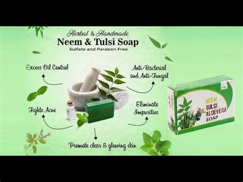 Making Of Homemade Neem Soap For Clean Bright And Acne Free Glowing