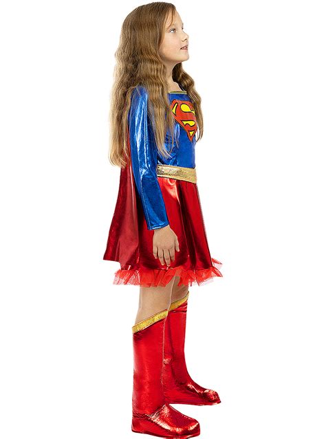 Supergirl Kost M Deluxe F R M Dchen H Versand Funidelia