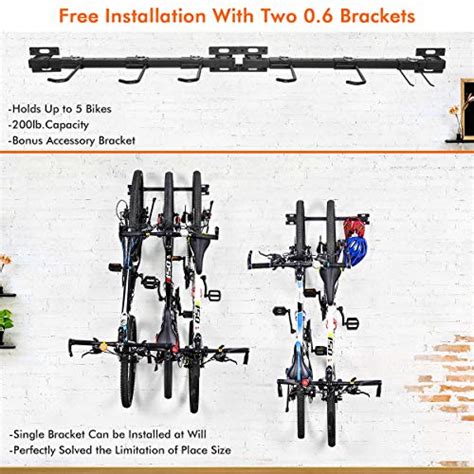 Bike Storage Rack Wall Mount Bike Rack Garage For Bicycles Garage