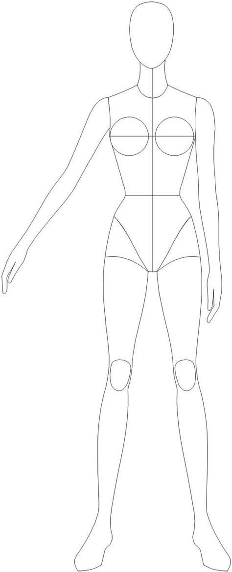 Desenhando Corpo Feminino Desenho De Moda Corpos Femininos