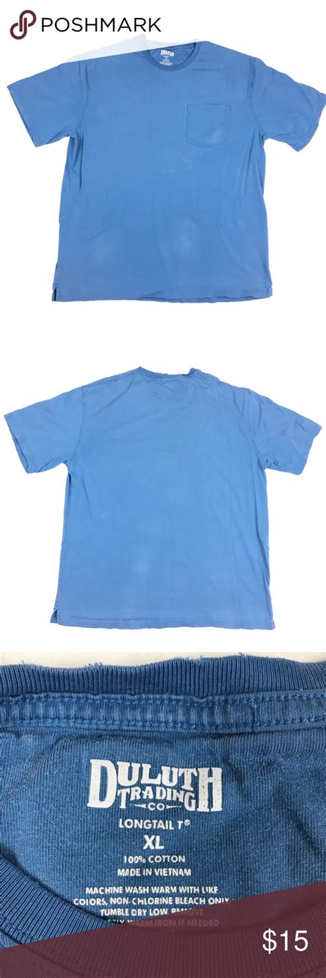 Duluth Trading Longtail T Shirt Cotton Pocket Tee Pocket Tee Duluth Trading T Shirt