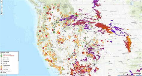 Over 100 Large Wildfires In Western Us Burning Almost 2 Million Acres