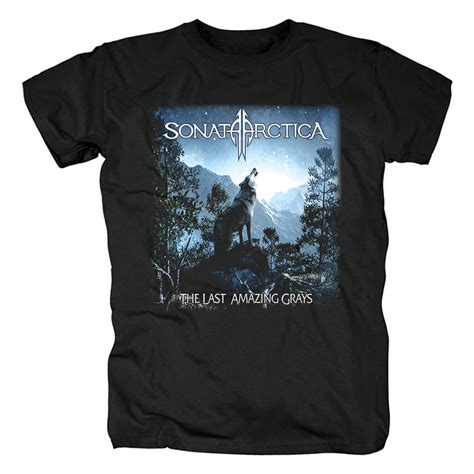 Finland Rock Band Tees Awesome Sonata Arctica T Shirt Wishiny