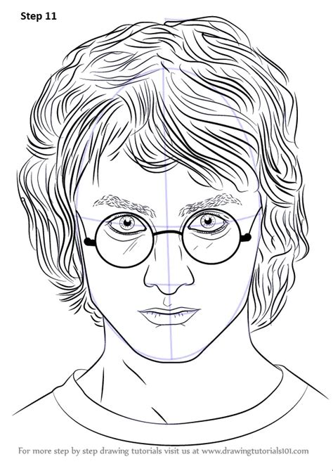 How To Draw Daniel Radcliffe Celebrities Step By Step