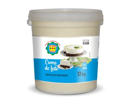 Creme De Leite Pasteurizado 12 Kg Terra Viva