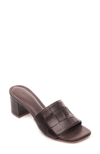 BERNARDO BRIDGET BLOCK HEEL SANDAL. #bernardo #shoes # Slide Sandals, Sandals Heels ...