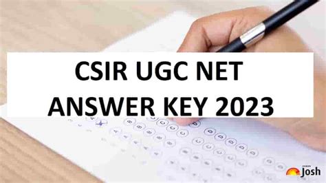 Csir Net Answer Key Life Science Chemistry Physics Maths