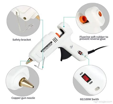 60W 100W Dual Temp Power Hot Melt Glue Gun In Pakistan
