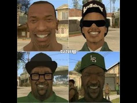 Cj Y Sus Amigos Van Ala Casa Del Tio Gillipollas Loquendo Gta San