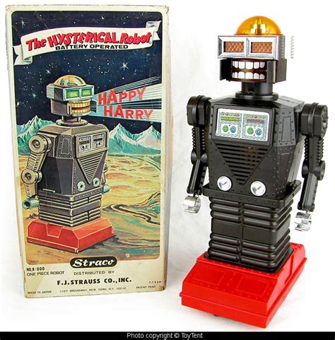 Happy Harry The Hysterical Robot Robot Big Battery Hysterical