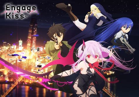 El Nuevo Anime De A 1 Pictures Engage Kiss Revela Su Estreno Con Un