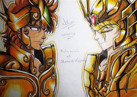 Aiolia De Leao Vs Shake De Virgem By Willianveloso On Deviantart