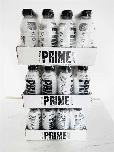 Prime Hydration Drink Meta Moon Flavour Food Drinks Beverages On