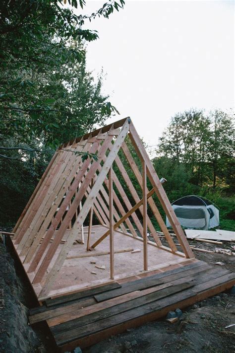 Uo Journal How To Build An A Frame Cabin A Frame Cabin A Frame Shed