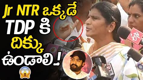 Lakshmi Parvathi Shocking Comments On Jr Ntr Taking Tdp Lakshmi