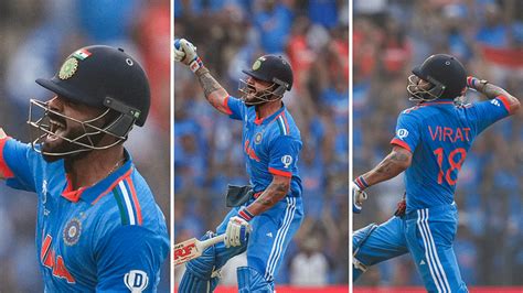 In Photos: Virat Kohli Celebrates His Record-Breaking 50th ODI Century ...