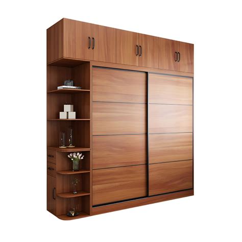 Brown Engineered Wood Wardrobe Armoire Contemporary Wardrobe Closet Armoires And Wardrobes 55l