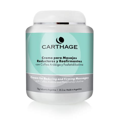 Crema Para Masajes Reductores Y Reafirmantes Carthage