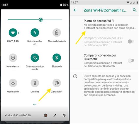 Cómo crear un punto de acceso Wi Fi con un móvil Android