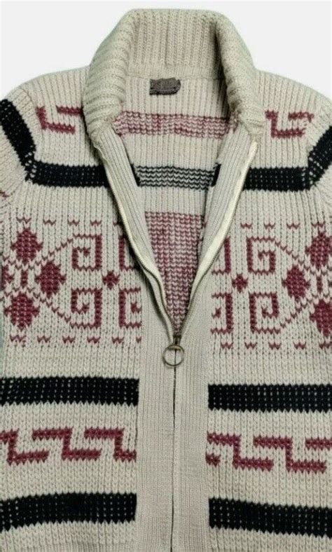 Pendleton Westerly Virgin Wool Cardigan The Big Lebowski Dude