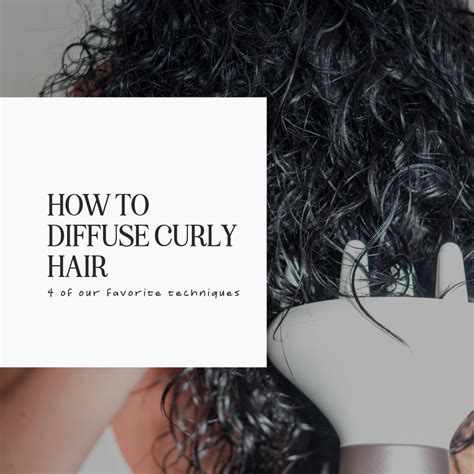 How To Diffuse Curly Hair Curls Monthly Blog