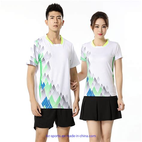 Badminton Shirt Men Women Tennis T Shirt Shorts Women Table Tennis Jersey Fitness Running Tennis