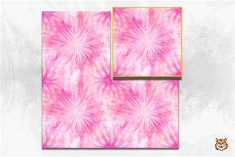 Pastel Pink Tie Dye Seamless Pattern Graphic By Meowbackgrounds