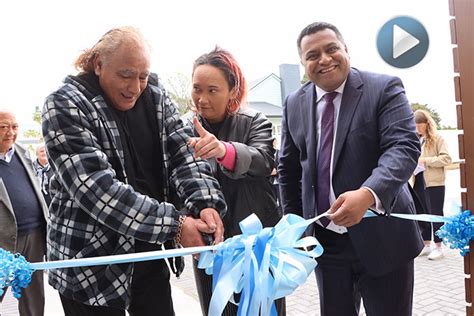 Sunlive More Homes For Homeless Opened In Tauranga The Bays News First