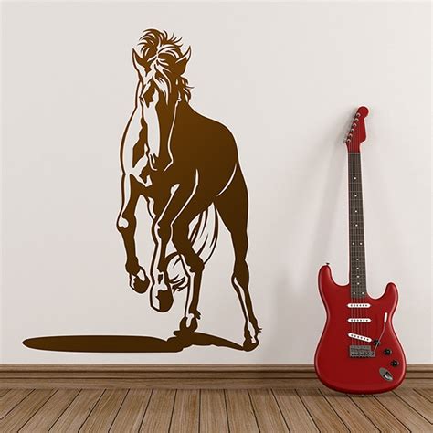 Sticker Mural Cheval Galopant Webstickersmuraux