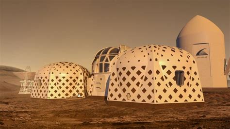 Estas Ser An Las Casas Para Vivir En La Luna Y En Marte De La Nasa