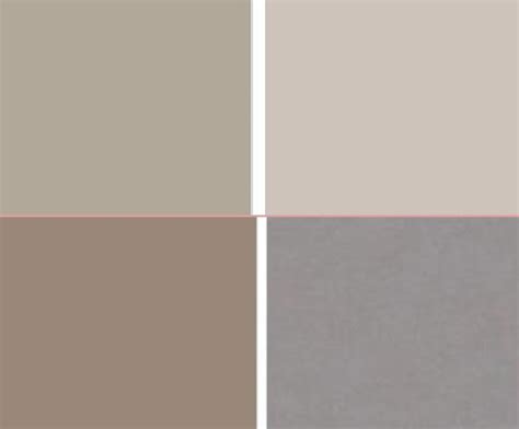 Warm Greys Top L Sandy Hook Gray Hc 108 By Benjamin Moore Top R Revere Pewter Hc 172 By