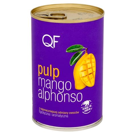 Qf Pulpa Z Mango Alphonso G Qf Quality Food Sklep Empik