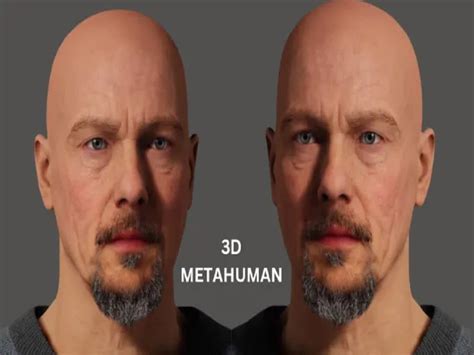 3d Metahuman Character 3d Character Modeling 3d Metahuman 3d