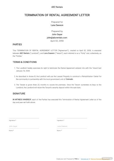 Landlord Letter 35 Examples Format Pdf