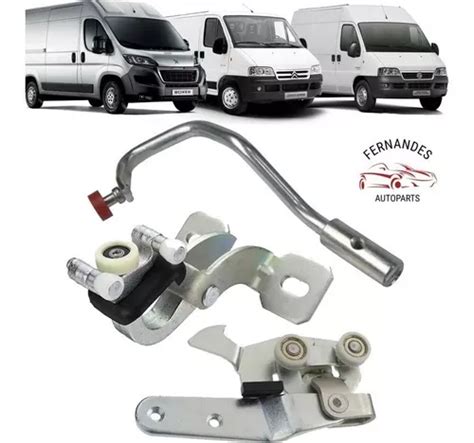 Kit Carrinho Guia Porta Lateral De Correr Ducato 2011 2012 Frete grátis