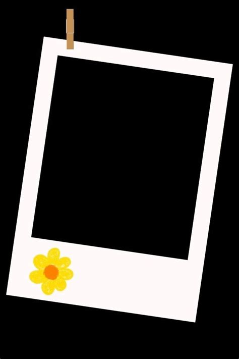 Printable Polaroid Templates In 2024 Polaroid Template Picture Frame